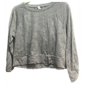 RBX women’s cropped sweatshirt.